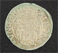 Ancient Coin Hungary Ferdinand I, 1529