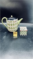 Mary Egelbreit Vintage Collectible Teapot and more