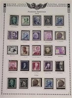 1965-68 US Stamp Sheet