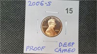 2006s DCAM Proof Lincoln Head Cent lb7015