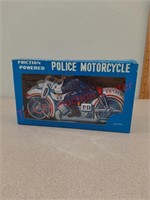 Vintage 1960s Litho tin friction Police