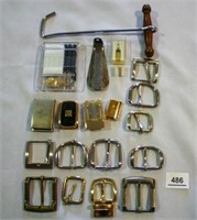 Belt replacement buckles; Shoe accessories