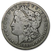 1893 KEY DATE Carson City Morgan Silver Dollar