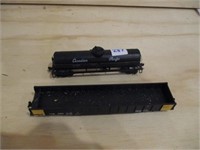 H.O Scale tanker / gondola .