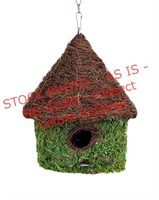 Super Moss Bungalow Woven Birdhouse
