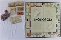 1960s Monopoly Game Set