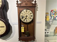 WALL CLOCK - WATERBURY CLOCK CO - 1800's - REGULAT