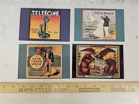 (4) 1987 Out Of The West Publishing Post Cards