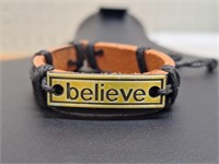 Leather bracelet