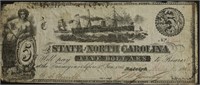 1862 N CAROLINA 5 $ REMAINDER NOTE VF