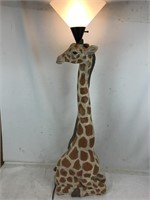 Resin Giraffe Lamp