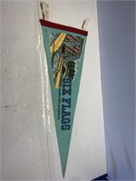 Six Flags Over Mid-America 26” Pennant