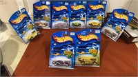 8 miscellaneous lot of 8 Hot wheels New on card
