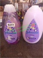 Johnson&Johnson bath wash & betime lotion