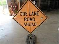 Collapsible Road Sign-
