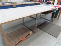 Timber & Steel Work Bench 3600x1200mm