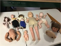 Collection of dolls