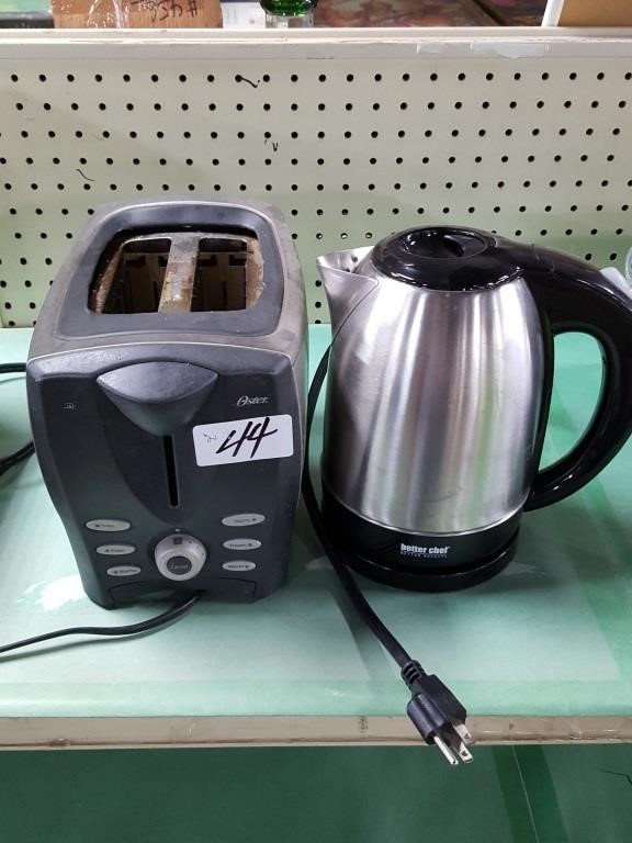 toaster and kettle