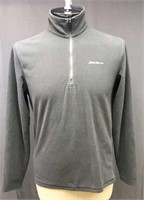 Eddie Bauer Fleece Jacket Sz M Mens Grey