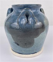 Raku Montana Studio Pottery Vase