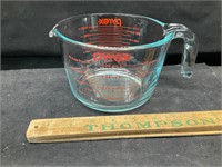 Pyrex  measuring cup