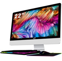 All-in-One Desktop Computer, 22" FHD Display,