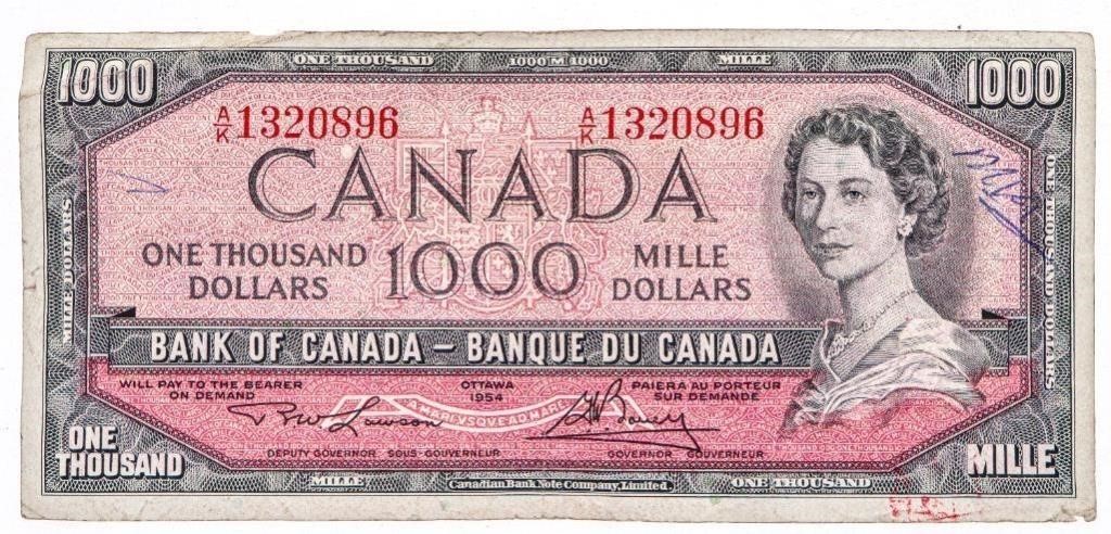 CANADA DAY - All Canadian Coin & Banknotes - Mixed Estates