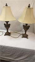 Pair of Gold Lamps