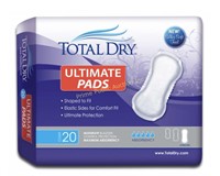 Total Dry $58 Retail Incontinence Ultimate Pads