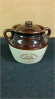 Western Monmouth Pottery - Ceramic Bean Pot with