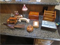 all wooden items & hoosiers far