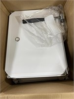 WHITE ORGANIZER - MISSING INSTRUCTIONS - LOOSE