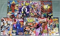 9 Marvel modern age comics X-Men & others; as is