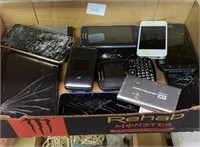 Untested Flat of Cell Phones