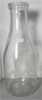 GILBREA DAIRY MILK BOTTLE QT MILK BOTTLE OAKVILLE