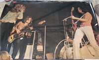 1971 Led Zeppelin Photo Poster, Chris Walter