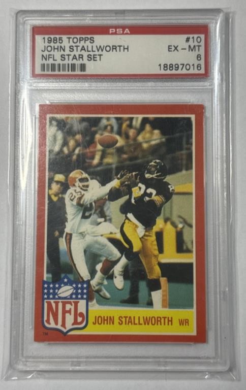 1985 Topps NFL Star Set John Stallworth #10 PSA 6!