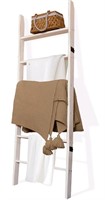 6-Tier Wooden Blanket Ladder 6FT