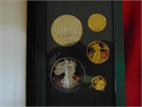 (1) 1993 Philadelphia Set U.S. Mint 5 Coin Set