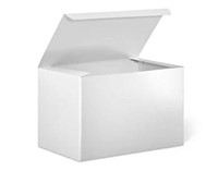 Gift Boxes - 9 x 6 x 6", White Gloss - 62 Count