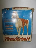 Vintage Louis Marx and Co. Thunderbolt horse with