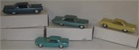 (4) Promo cars including 1968 Fury III, 1968