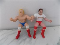 Hogan and Piper Vtg 80's Thumb Wrestlers