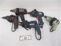 5 Corded Electric Drills - All Work