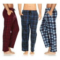 Sz XL 3 Pack (Colors Vary) DARESAY Mens Pajama Pan