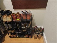 Shoes and rack