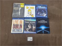 Blue-Ray dvd movies (most are new)