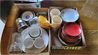 Plates, Bowls, Cups, Saucers