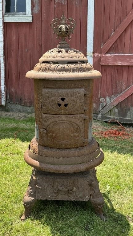 Detroit Stove Works Live Oak Jewel Wood Stove,