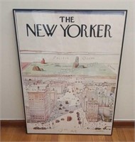 The New Yorker Magazine Poster by Steinberg 41x29